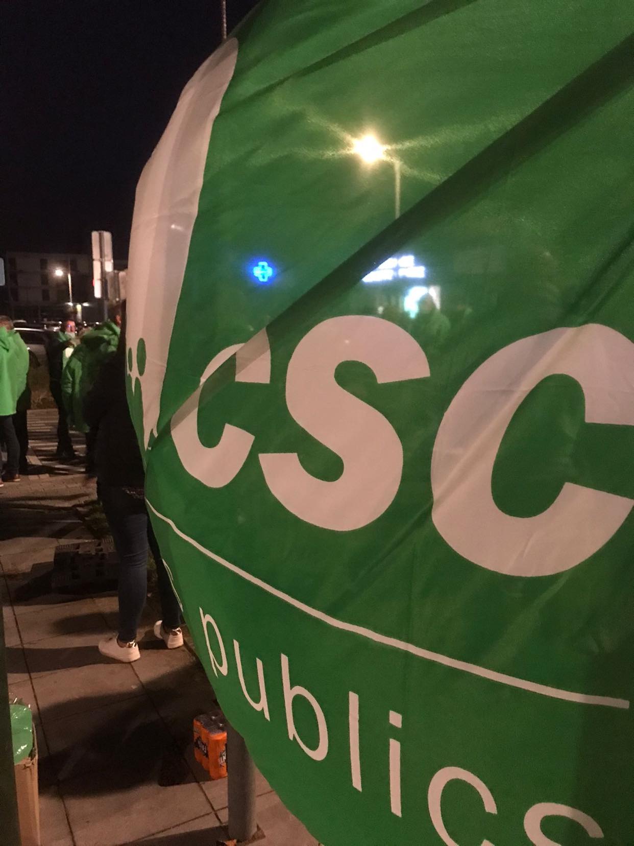 Conseil Communal de Seneffe : action surprise de la CSC 