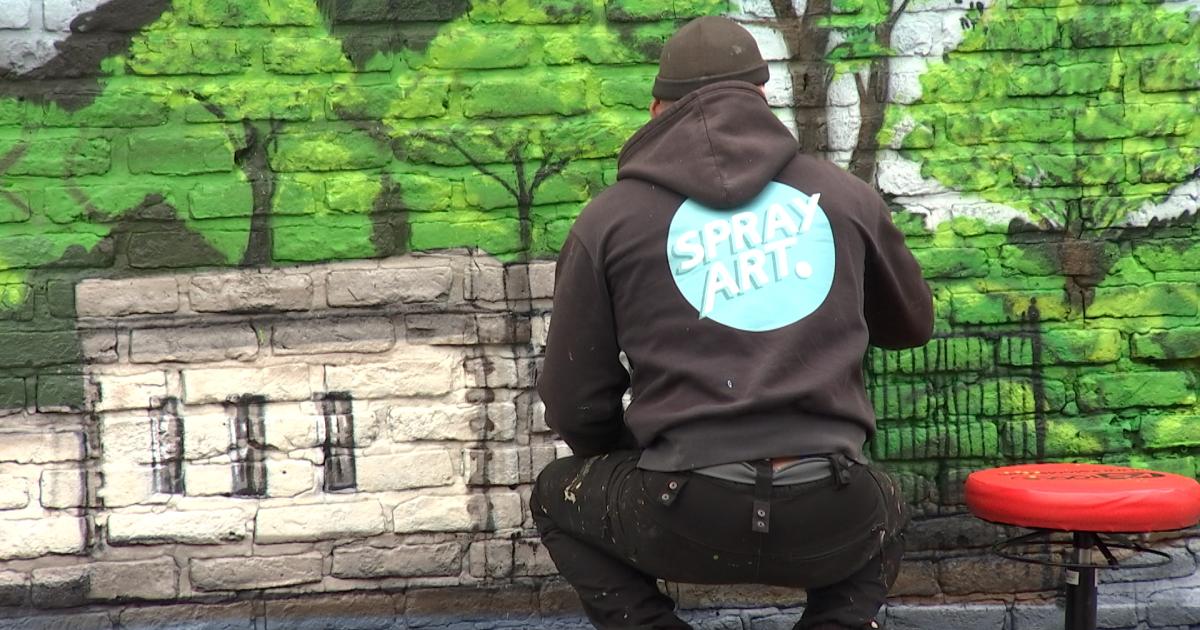 La Hestre des murs qui racontent une commune Antenne Centre