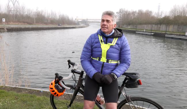 Mobilité cyclable: rencontre avec un vélotafeur entre La Louvière et Bruxelles