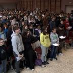 Binche : 250 élèves chantent en chœur sur le vivre-ensemble
