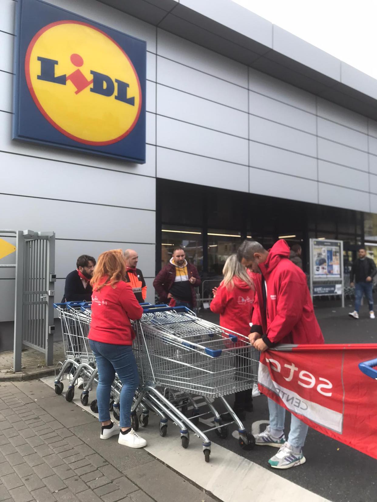 Conflit social chez Lidl : 5 magasins fermés dans le Centre 