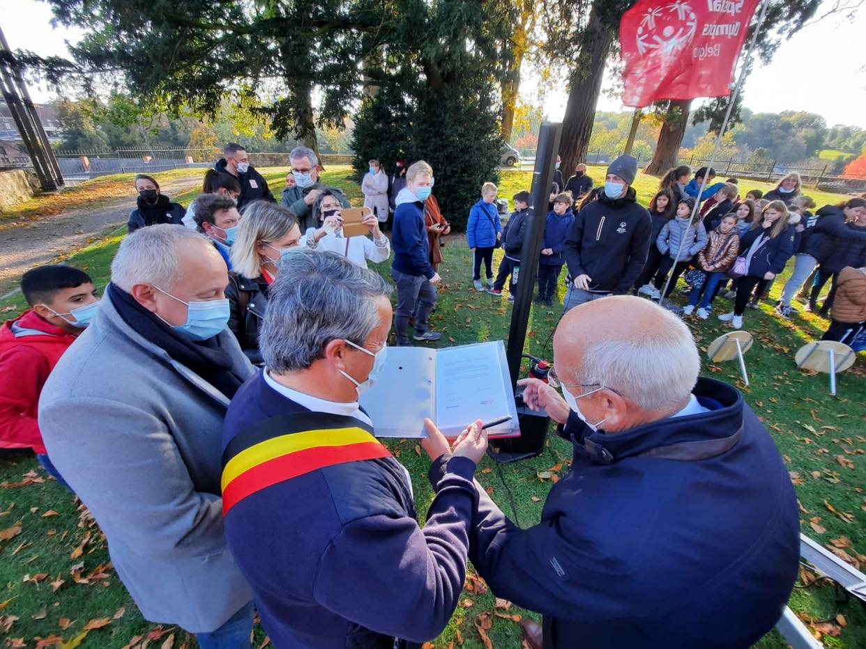 Binche : la ville s’engage pour un sport solidaire