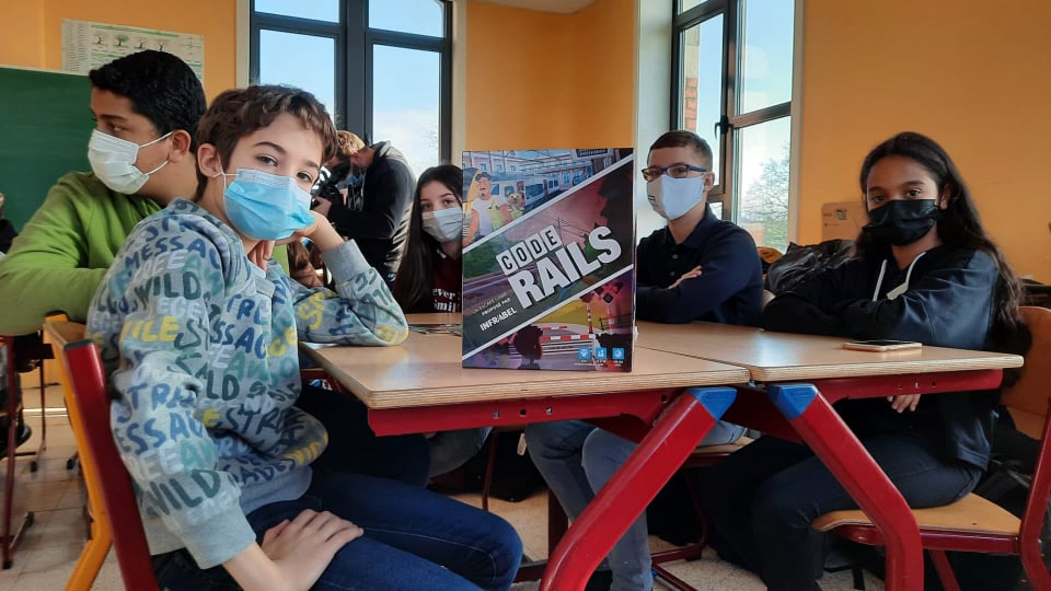 Morlanwelz : Infrabel sensibilise le public scolaire