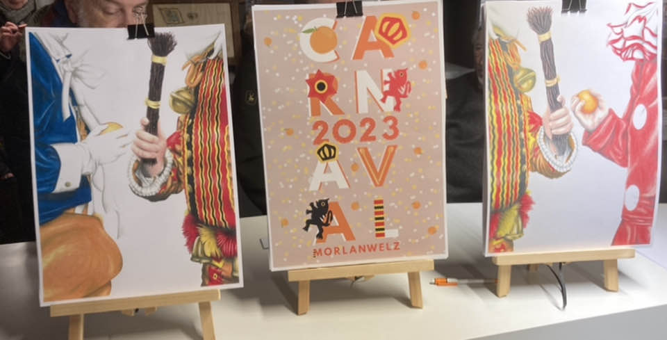 Concours d'affiches carnavals de Morlanwelz : le verdict