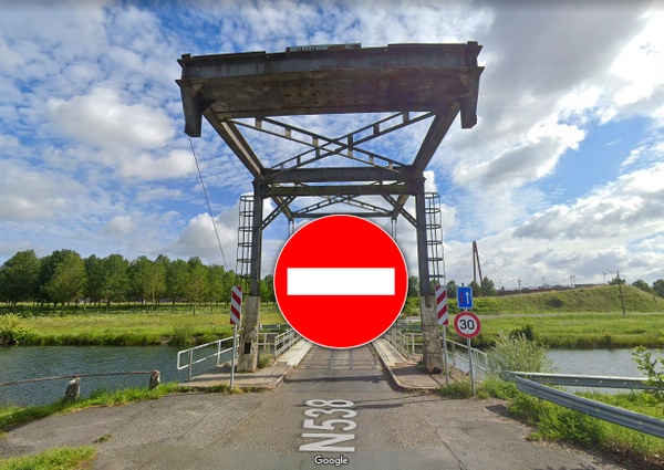 Ville-sur-Haine : fermeture du pont-levis durant 2 mois 