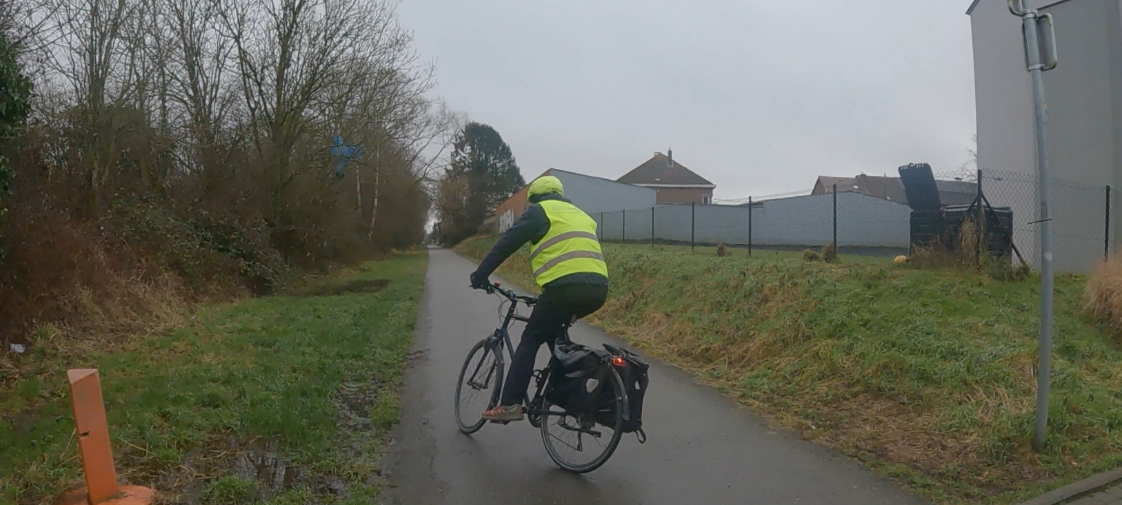 RAVeL Soignies – Le Roeulx : François Desquesnes encourage une liaison cyclo-piétonne en site propre