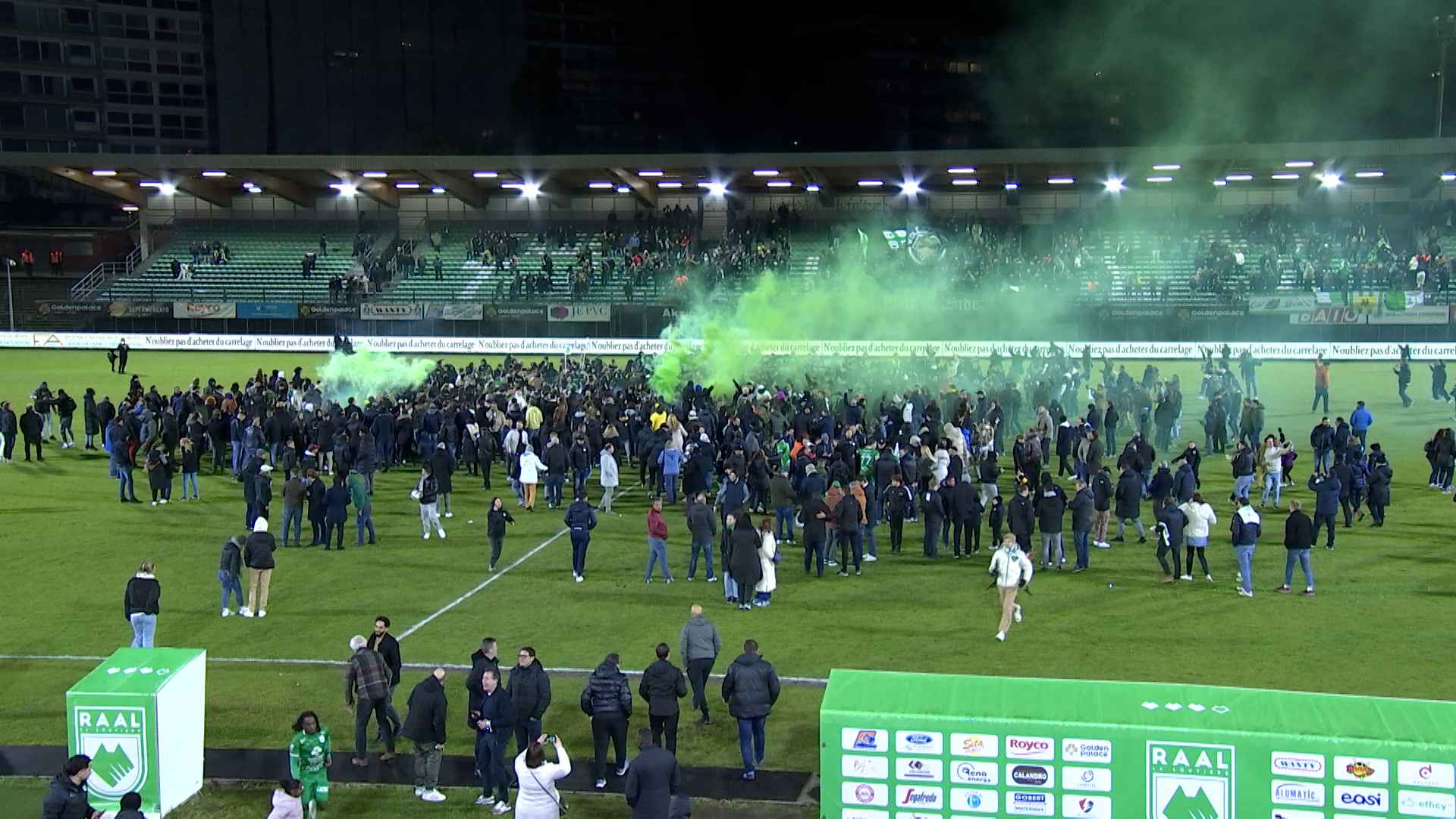 Football : la RAAL La Louvière est sacrée championne de Nationale 1