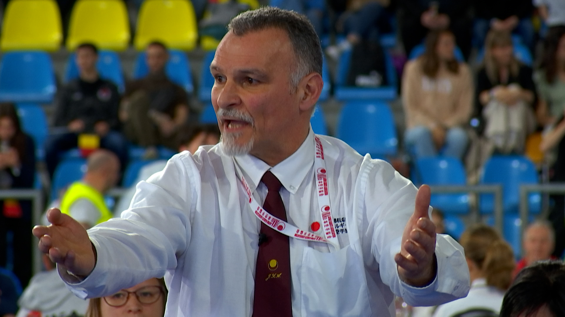 Karaté : Thierry Coupin, un arbitre à l'European Cup de Gand