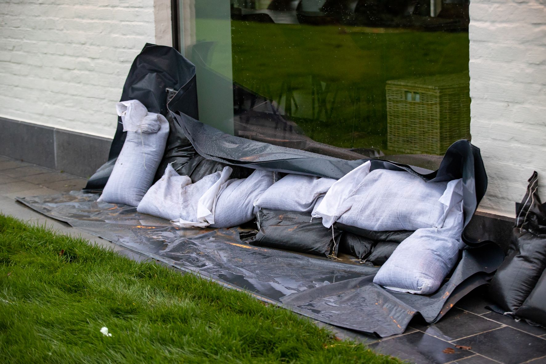 La Louvière : distribution gratuite de sacs de sable
