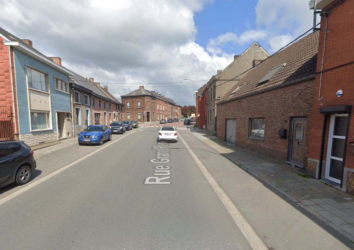 La Louvière : circulation fermée rue Grand'Peine suite à un incendie