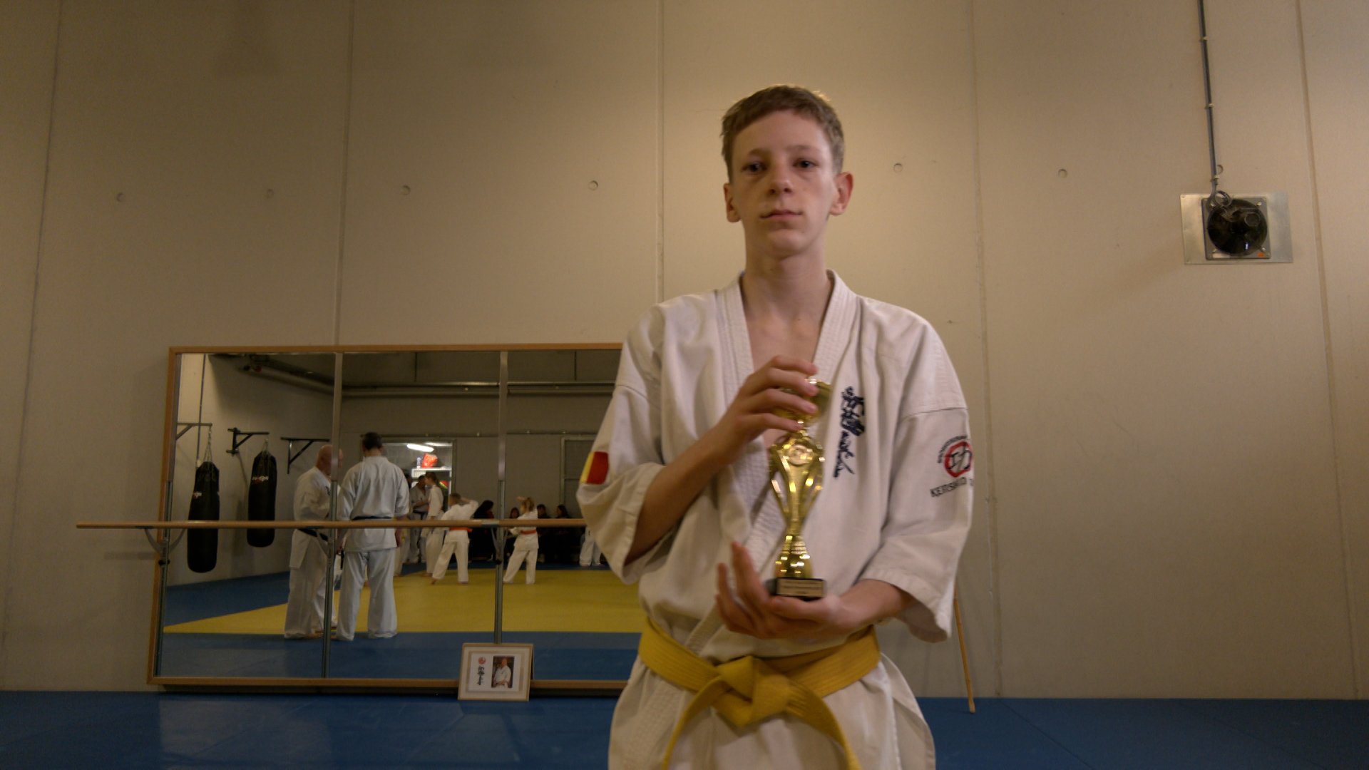 Karaté : un jeune louviérois champion de Belgique
