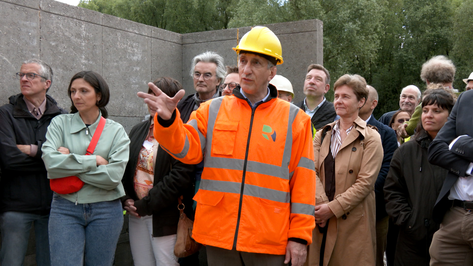Familleureux : visite du site Roosens Bétons dans le cadre des Circular Wallonia Days