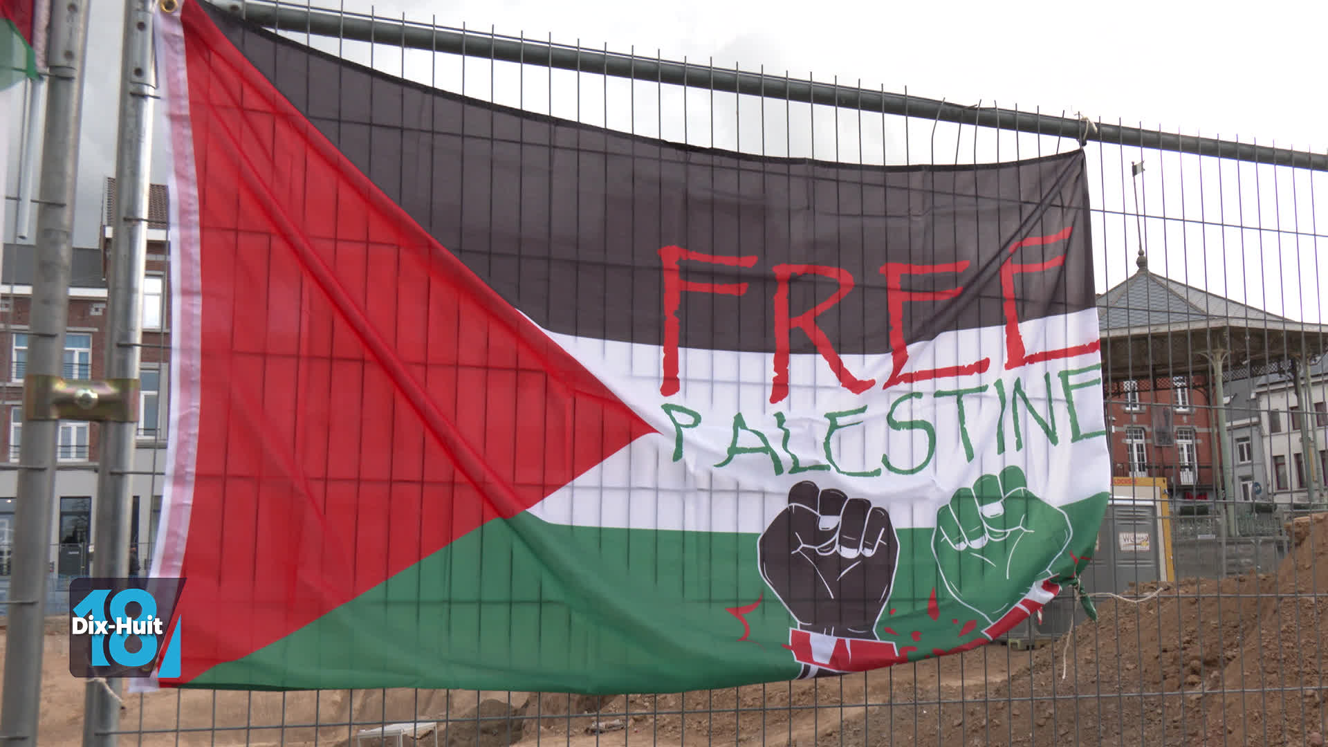 Braine-le-Comte : manifestation contre Israël