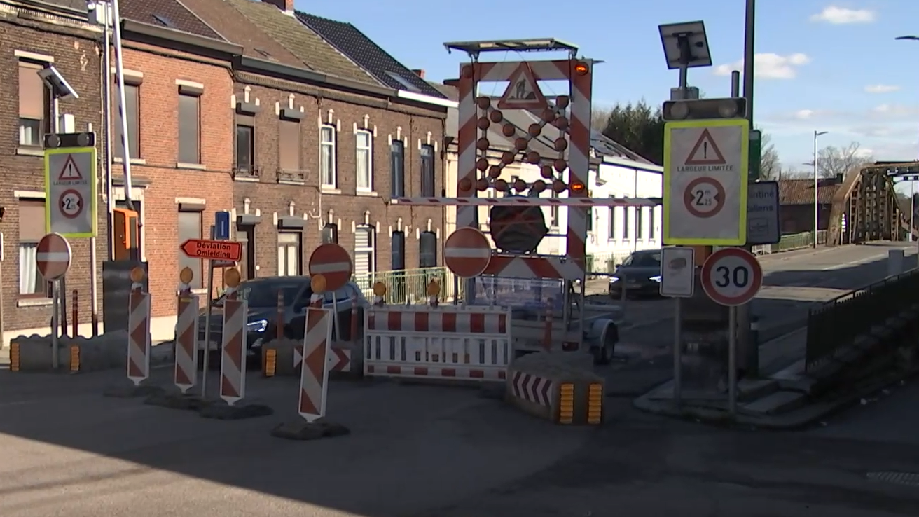 Le Louvière : le point sur les travaux du Pont Capitte