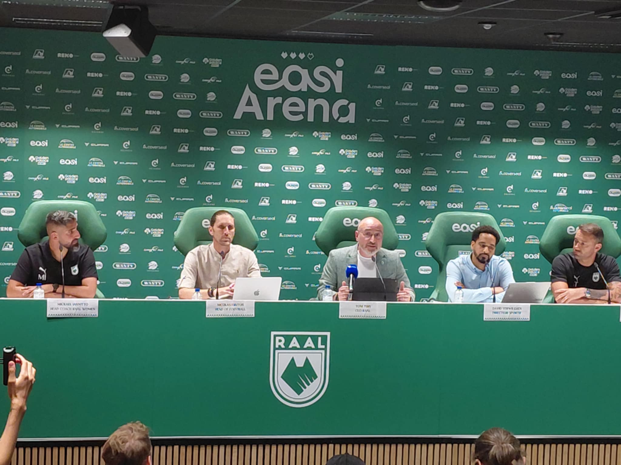 RAAL La Louvière : voici ce qui s'est dit lors de la première conférence de presse de la saison