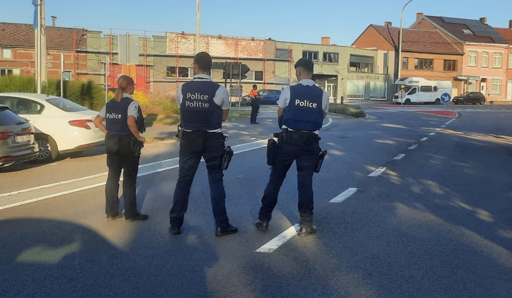 Soignies : impressionnant déploiement de police pour un fort chabrol