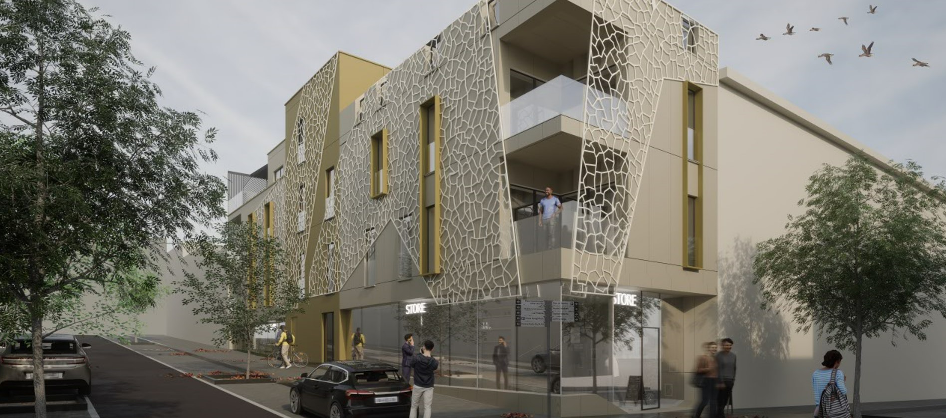 La Louvière : le chantier de démolition du bâtiment "Chaussures Mélanie" débutera le 15 septembre