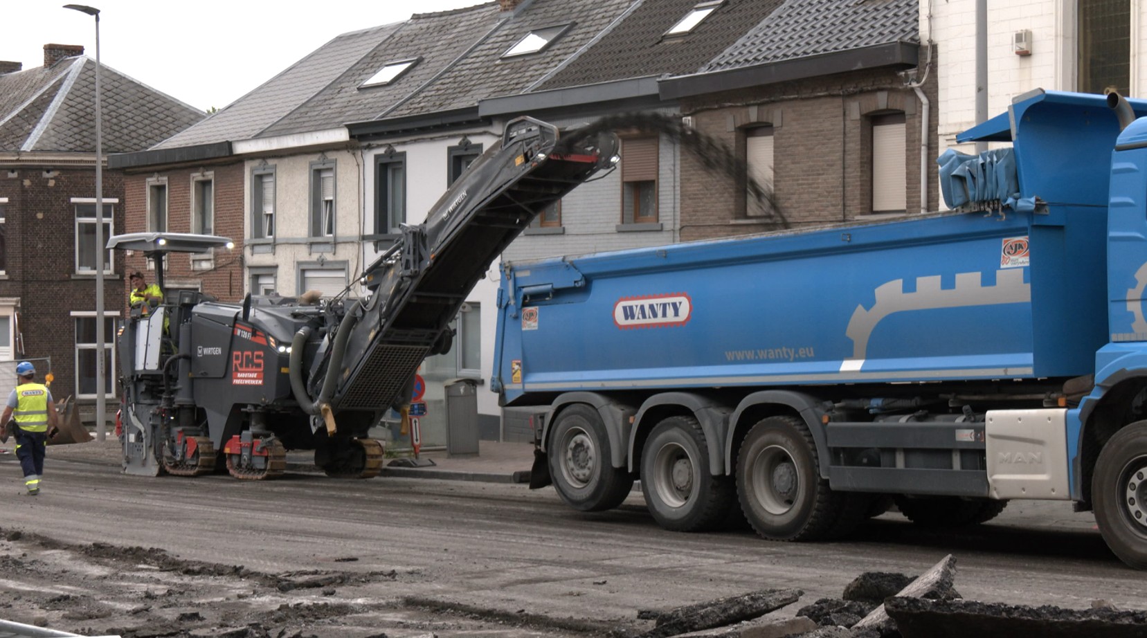 La Louvière : la phase 1A du chantier métrobus est retardée d'un mois