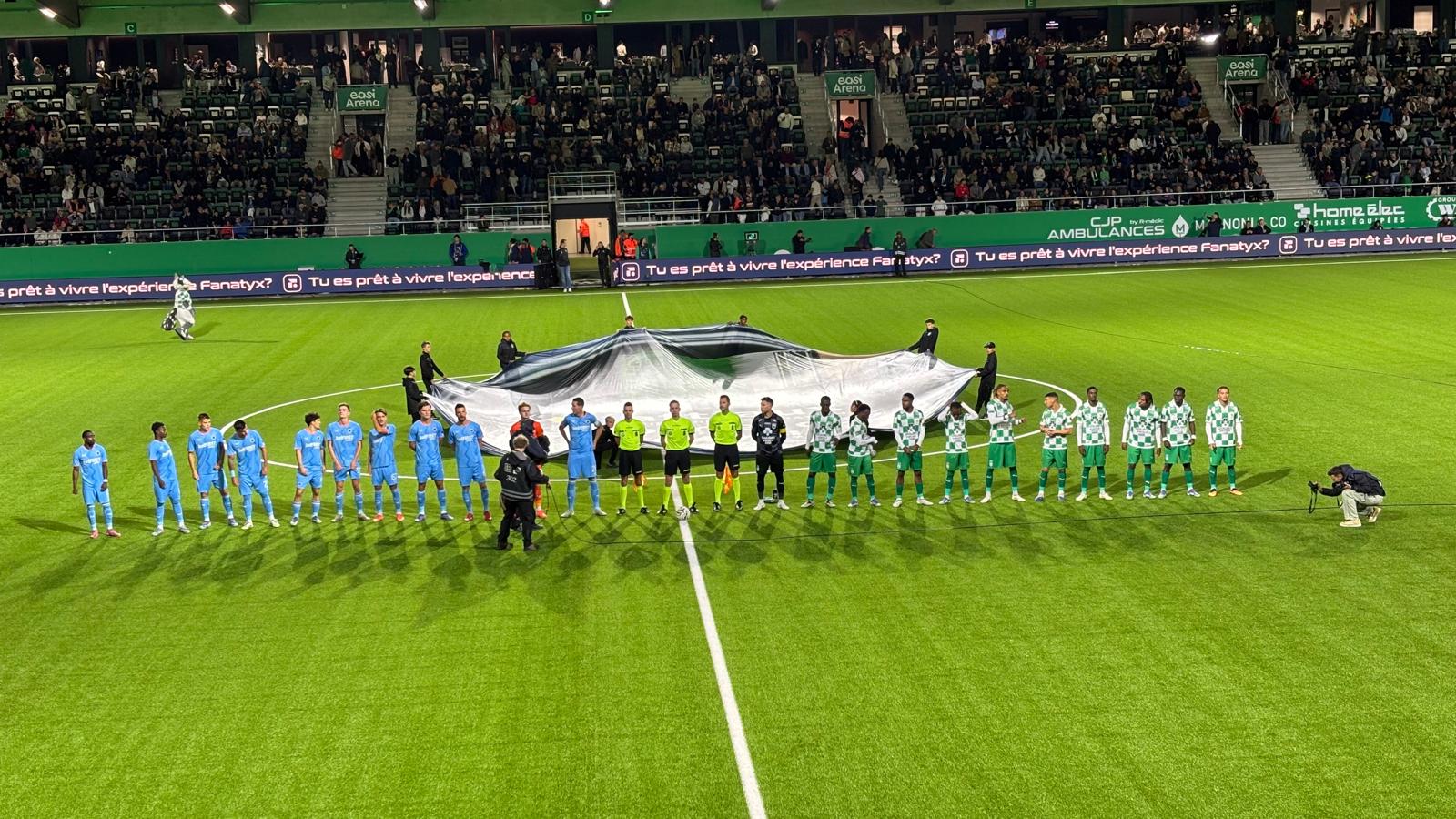 La RAAL – FC Bruges : une victoire méritée pour les Loups 1-0