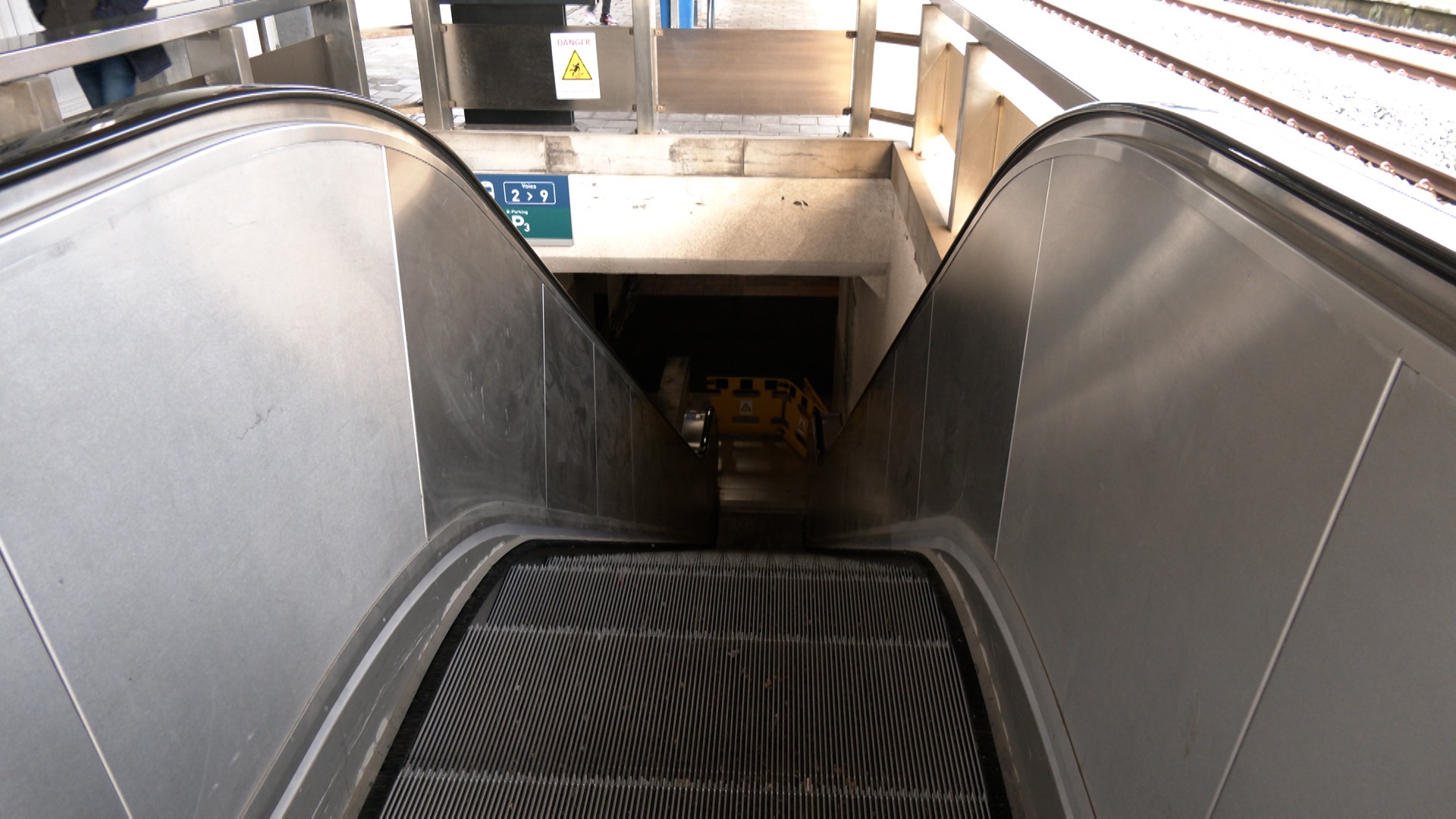 Braine-le-Comte : les escalators de la gare «bientôt» réparés