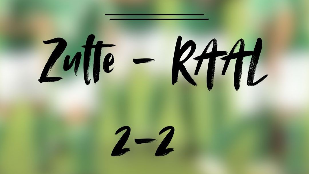 La RAAL égalise en fin de match à Zulte (2-2)