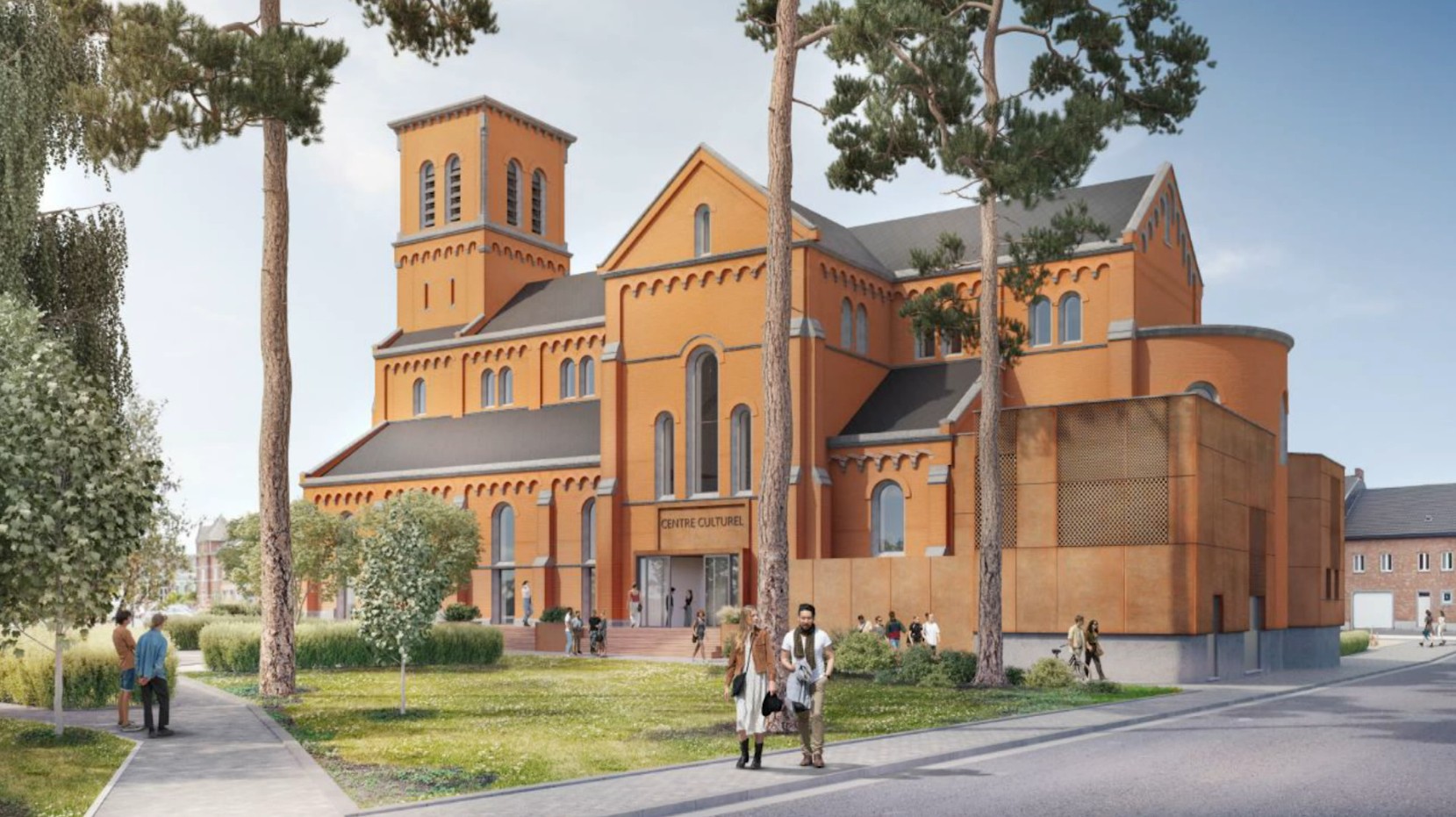 Écaussinnes : attribution du marché public pour la reconversion de l'église du Sacré‑Cœur