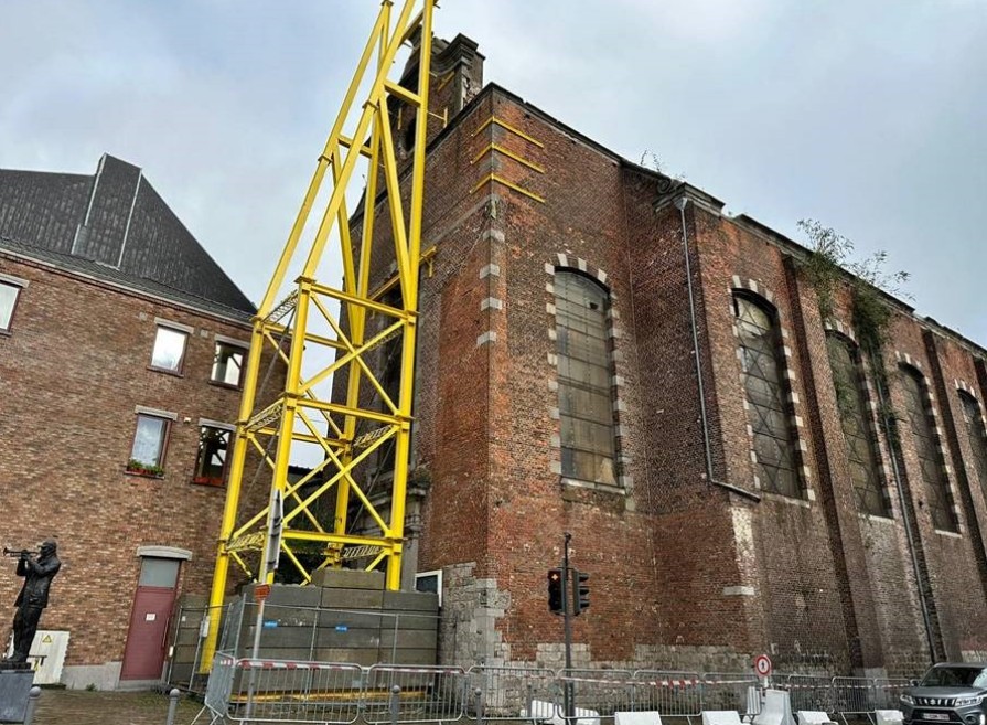 Binche : la protection patrimoniale d'une partie de l'église des Récollets pourrait être maintenue