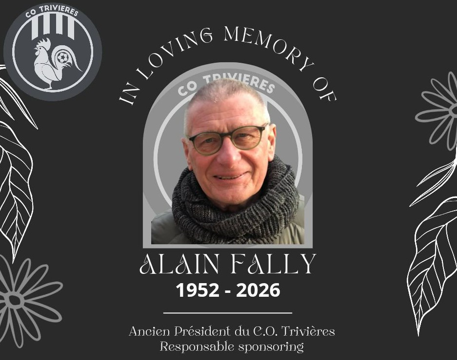 Trivières : décès d'Alain Fally