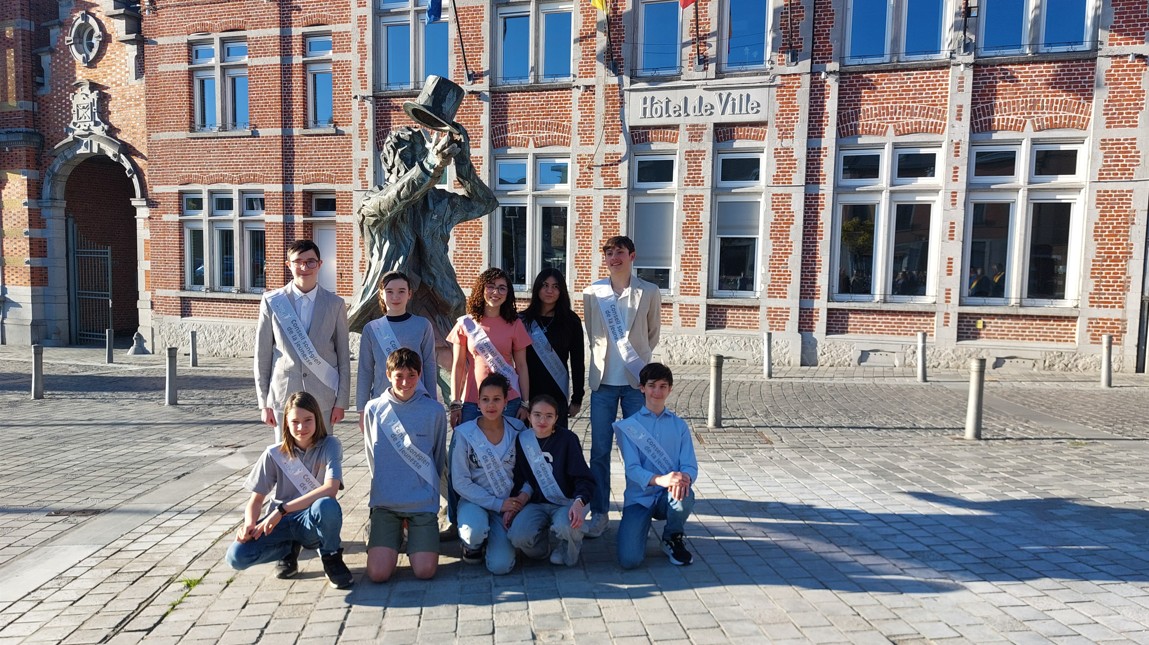 Soignies : installation du nouveau conseil de la Jeunesse