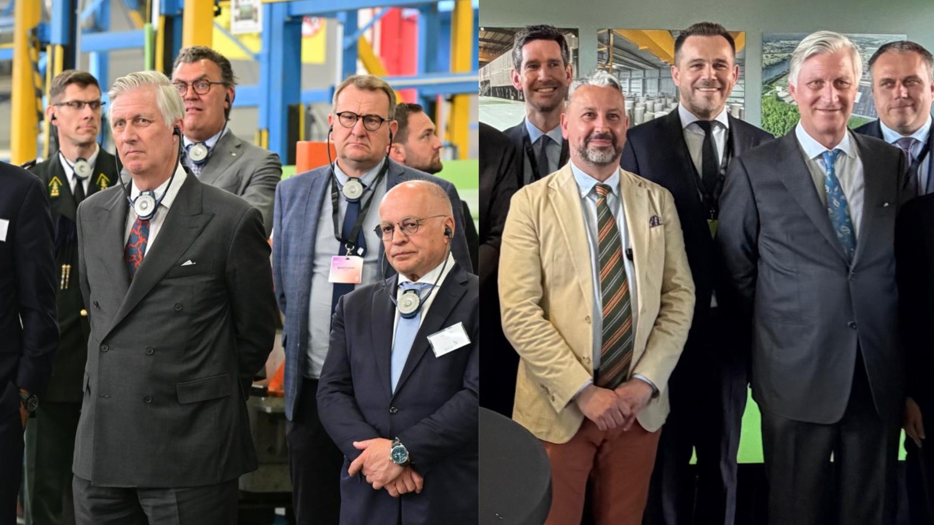 Deux entrepreneurs du Centre ont participé à une mission économique en compagnie du Roi Philippe