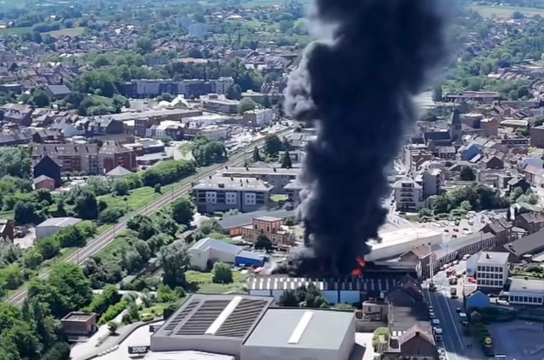 Indendie à Tubize : la région du Centre touchée
