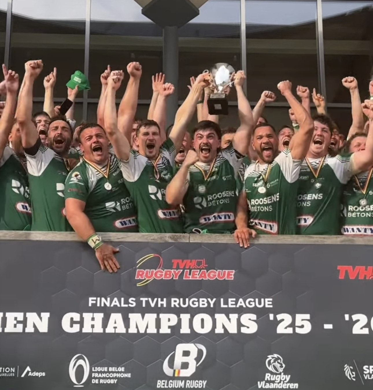 Rugby : Soignies décroche enfin son 1er titre de champion de Belgique