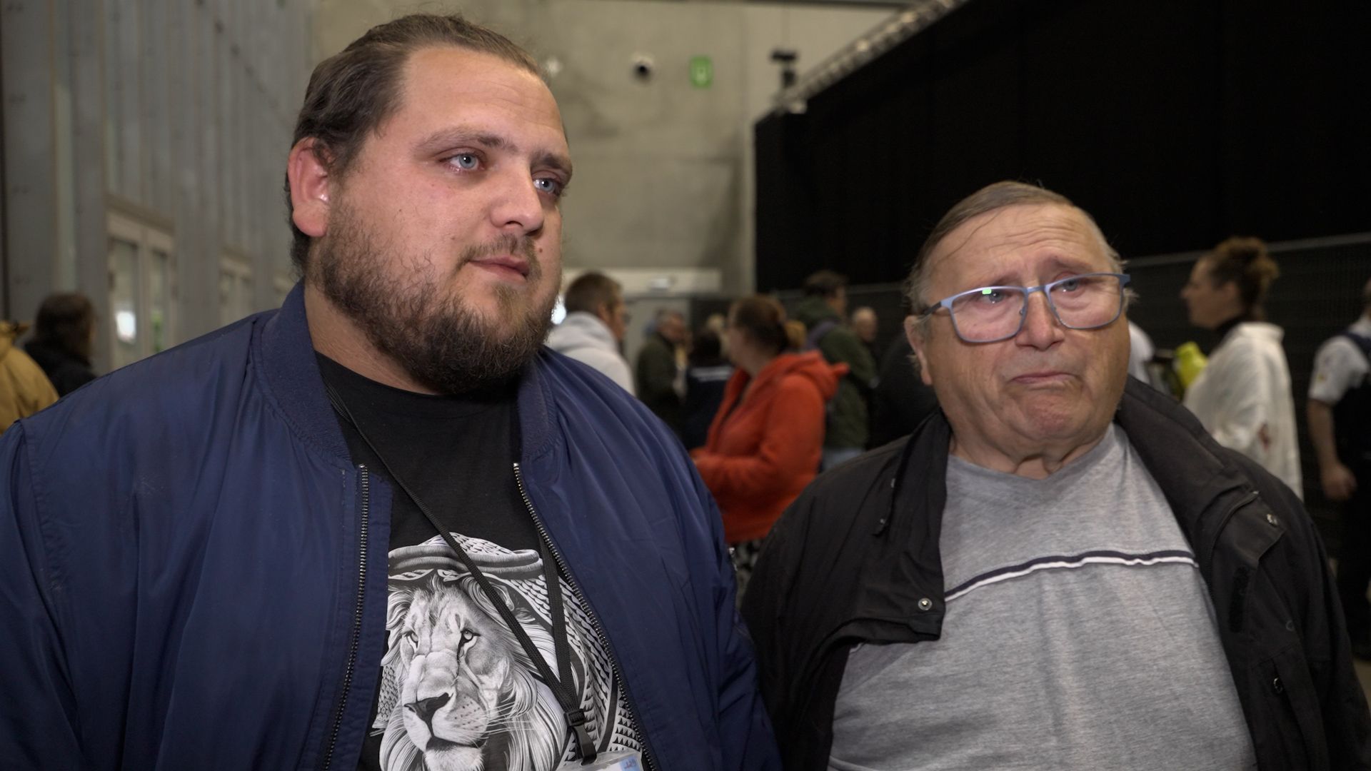 " On doit continuer à avancer", le tamboureur et son père