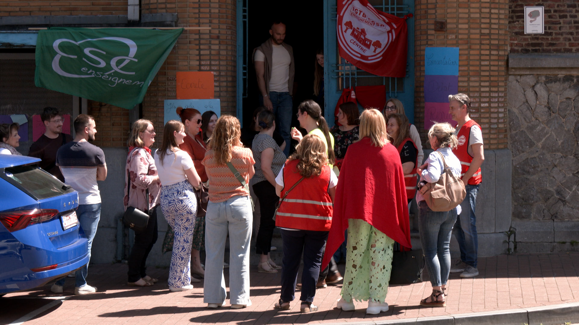 Carnières : une nouvelle mobilisation dans le secteur de l’enseignement