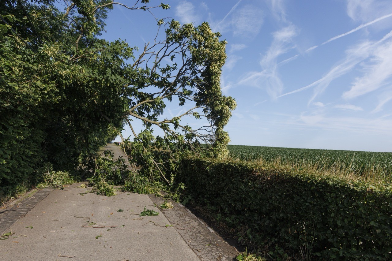 Violents orages dans la région du Centre : nombreuses interventions, mais aucun blessé