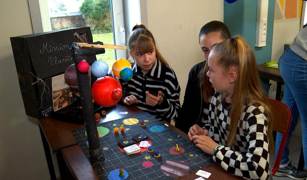 La Louvière : création de jeux scientifiques en classe