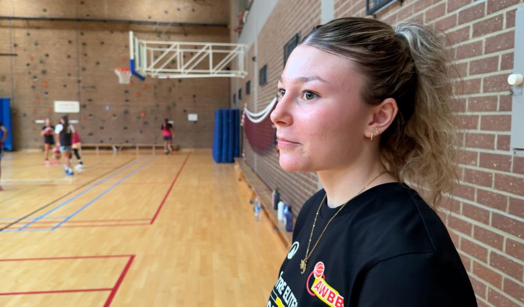 Basket : Cassandra Aubert, de l'ABC B Péronnes à internationale U16