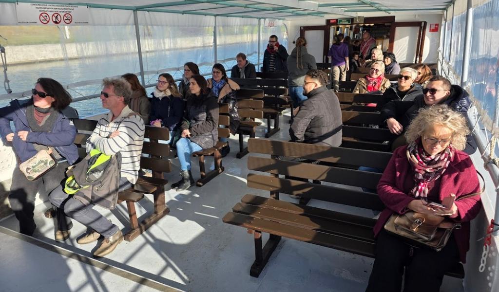 Croisière Centrissime : hommage rendu au personnel des Voies d'Eau du Hainaut