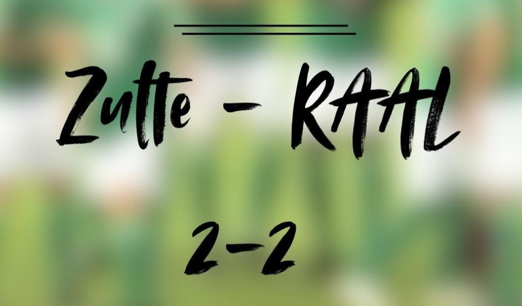 La RAAL égalise en fin de match à Zulte (2-2)