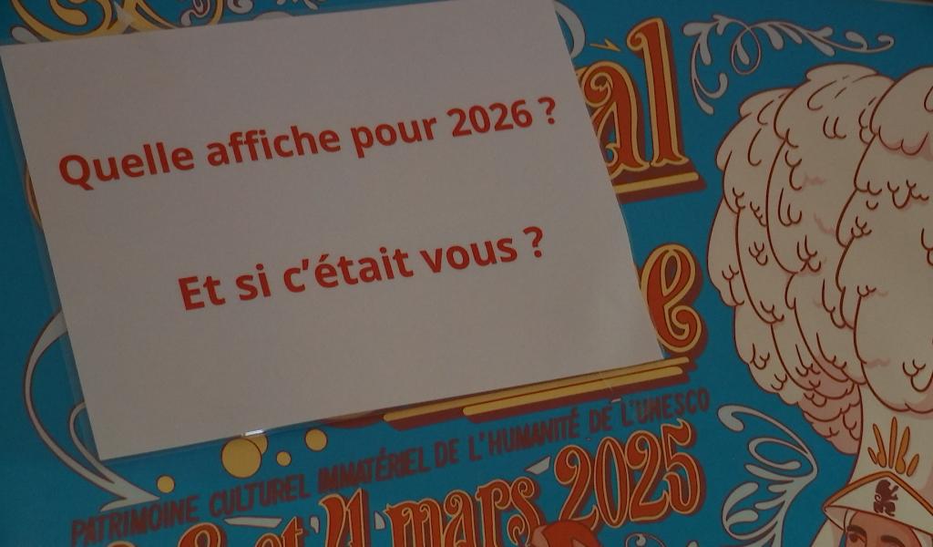 Binche : les votes pour l'affiche du Carnaval 2026 sont ouverts