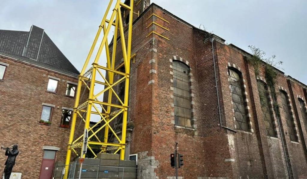 Binche : la protection patrimoniale d'une partie de l'église des Récollets pourrait être maintenue