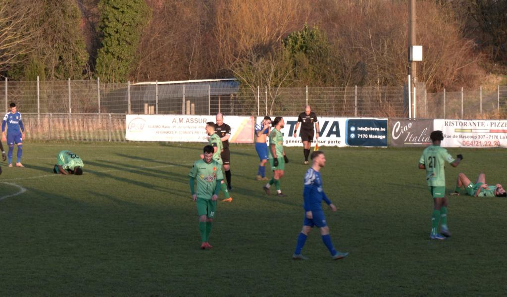 Foot (D2 ACFF) : Manage battu par la lanterne rouge Tournai (0-2)
