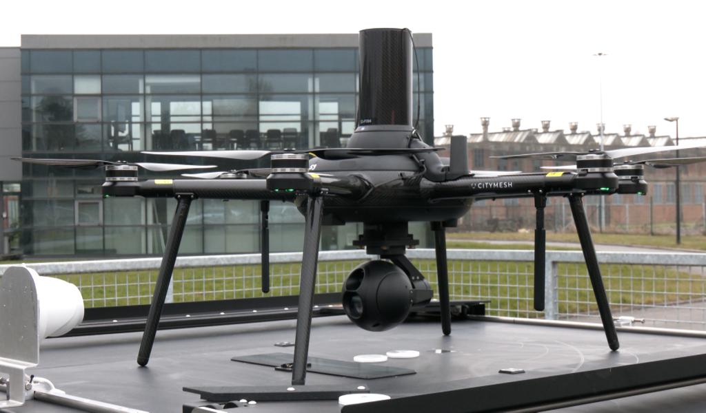 La Louvière : un drone en soutien pour la zone de secours