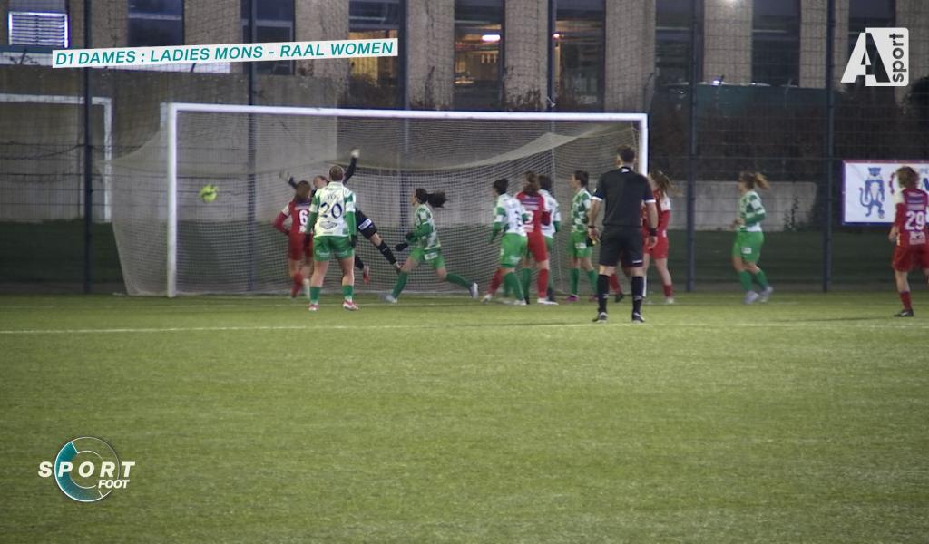 D1 dames : la RAAL Women battue dans le derby face à Mons (2-1)