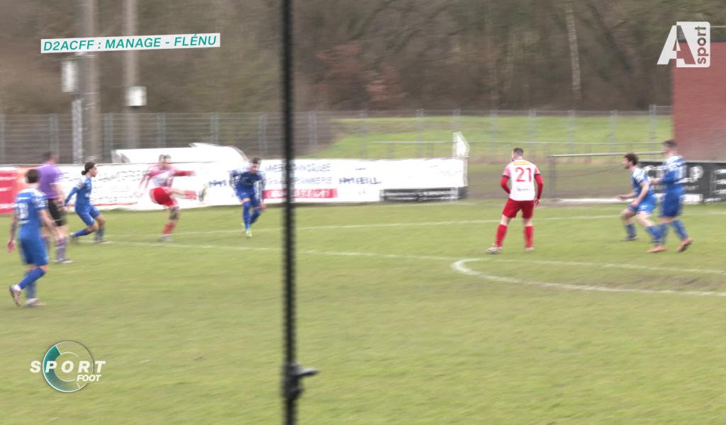D2ACFF : Manage s'incline lourdement face à Flénu (0-5)
