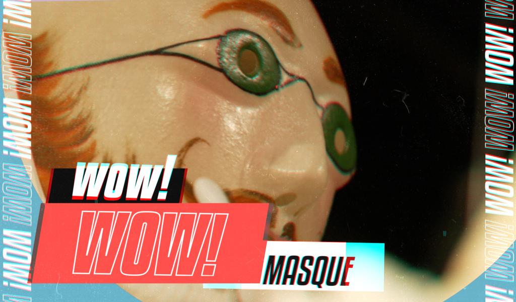 WOW ! Le masque du Gille de Binche.