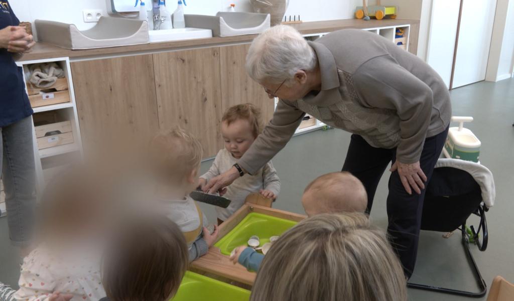 Neufvilles : une crèche et une maison de repos étroitement liées