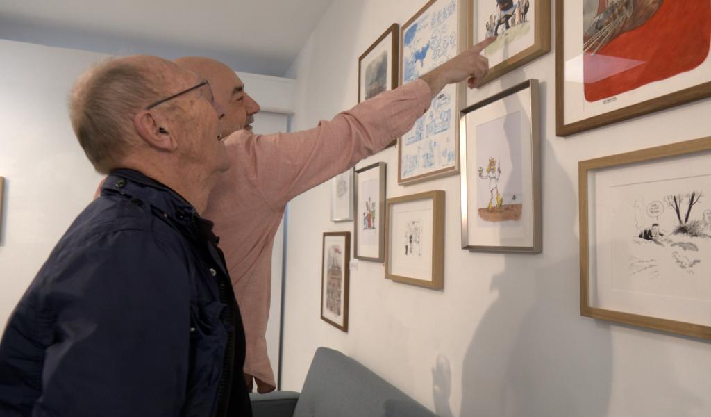 La Louvière: la bande dessinée s'expose à la galerie Nardone