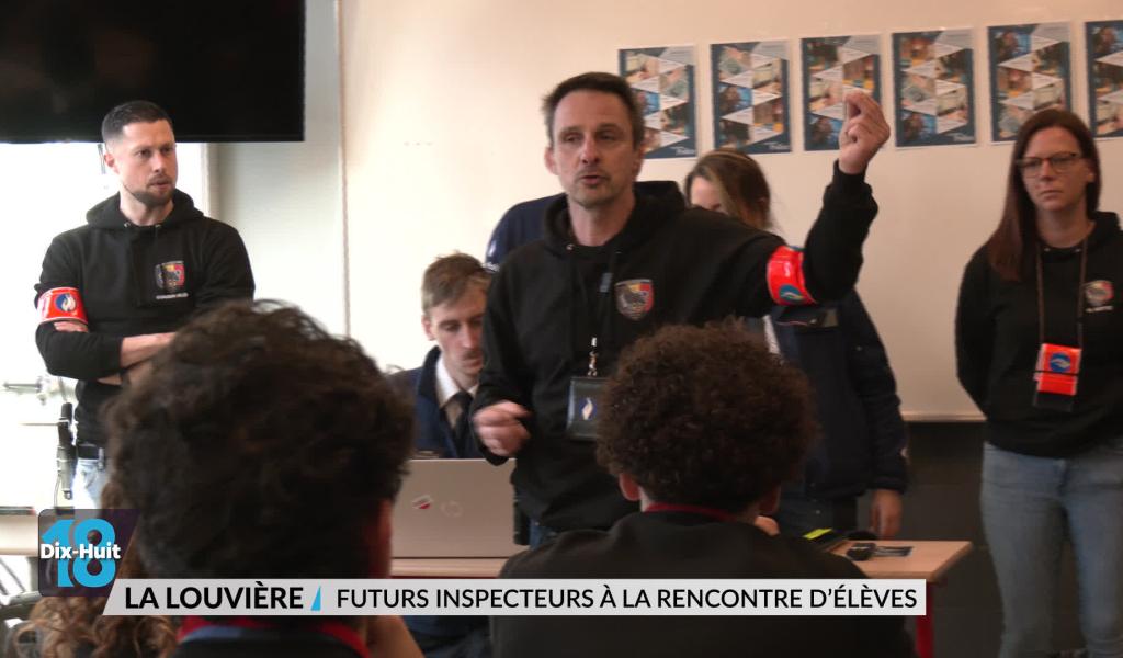 Futurs inspecteurs à la rencontre d'élèves