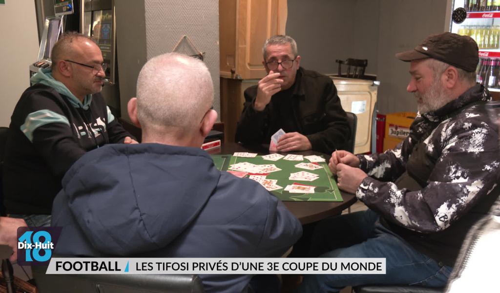 Football : les Tifosi privés d'une 3e Coupe du monde